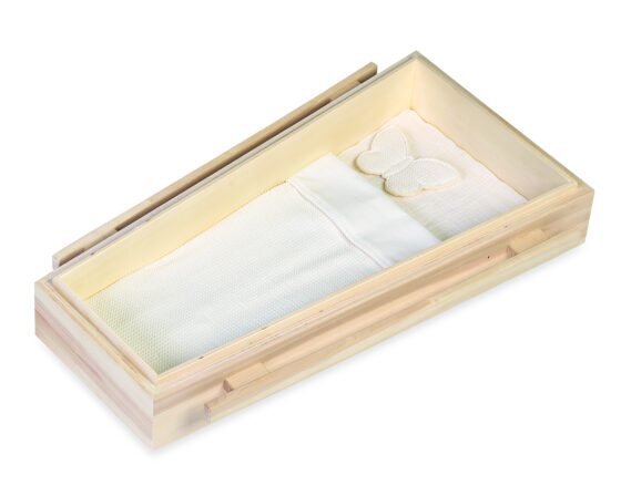 Modern populierenbos Zacht wit - 645