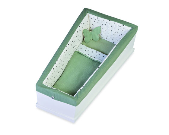 Gelakte kist Zacht groen - 674