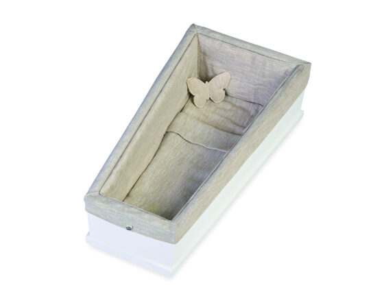 Gelakte kist Linnen - 677